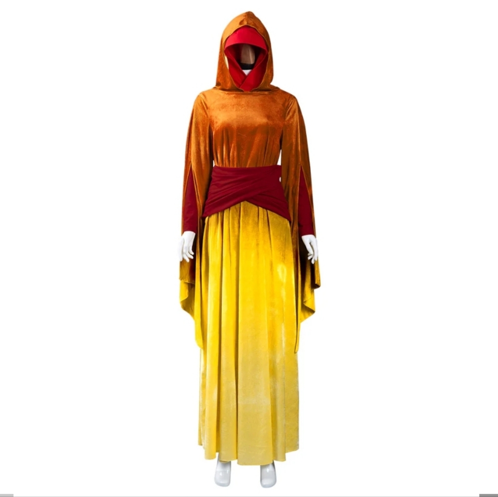 The Phantom Menace Padme Handmaiden Cosplay Costume